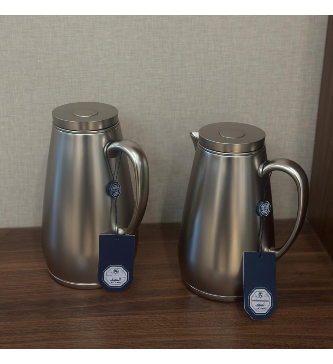 طقم ترمس بتصميم عصري فاخر 2قطع 