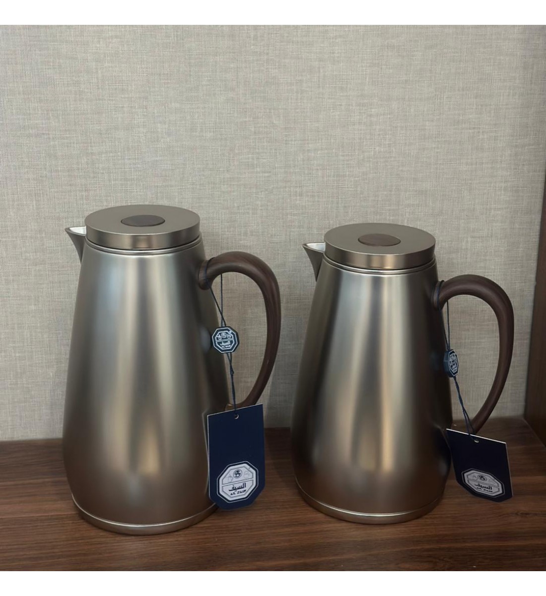 طقم ترمس بتصميم عصري فاخر 2قطع 