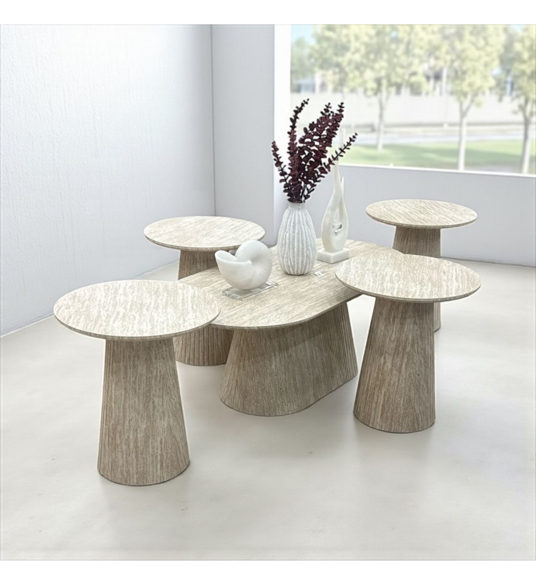 طقم طاوله خشب 5قطع طقم طاوله خشب 5قطع