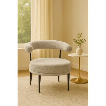 كرسي  جلوس عصري أنيق بتصميم مميز يجمع بين البساطة والفخامة