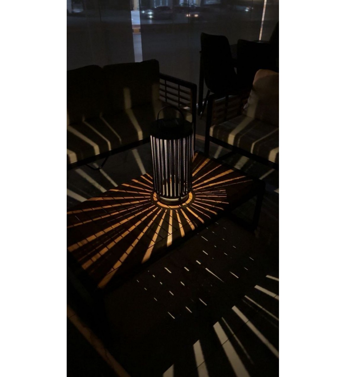  شمعدان او إضاءة لتزيين الجلسات الداخلية والخارجية