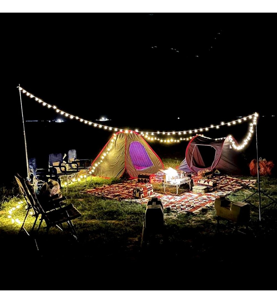 عقد إضاءة على ولاعة السيارة  مضيئة للزينة DLC-32834