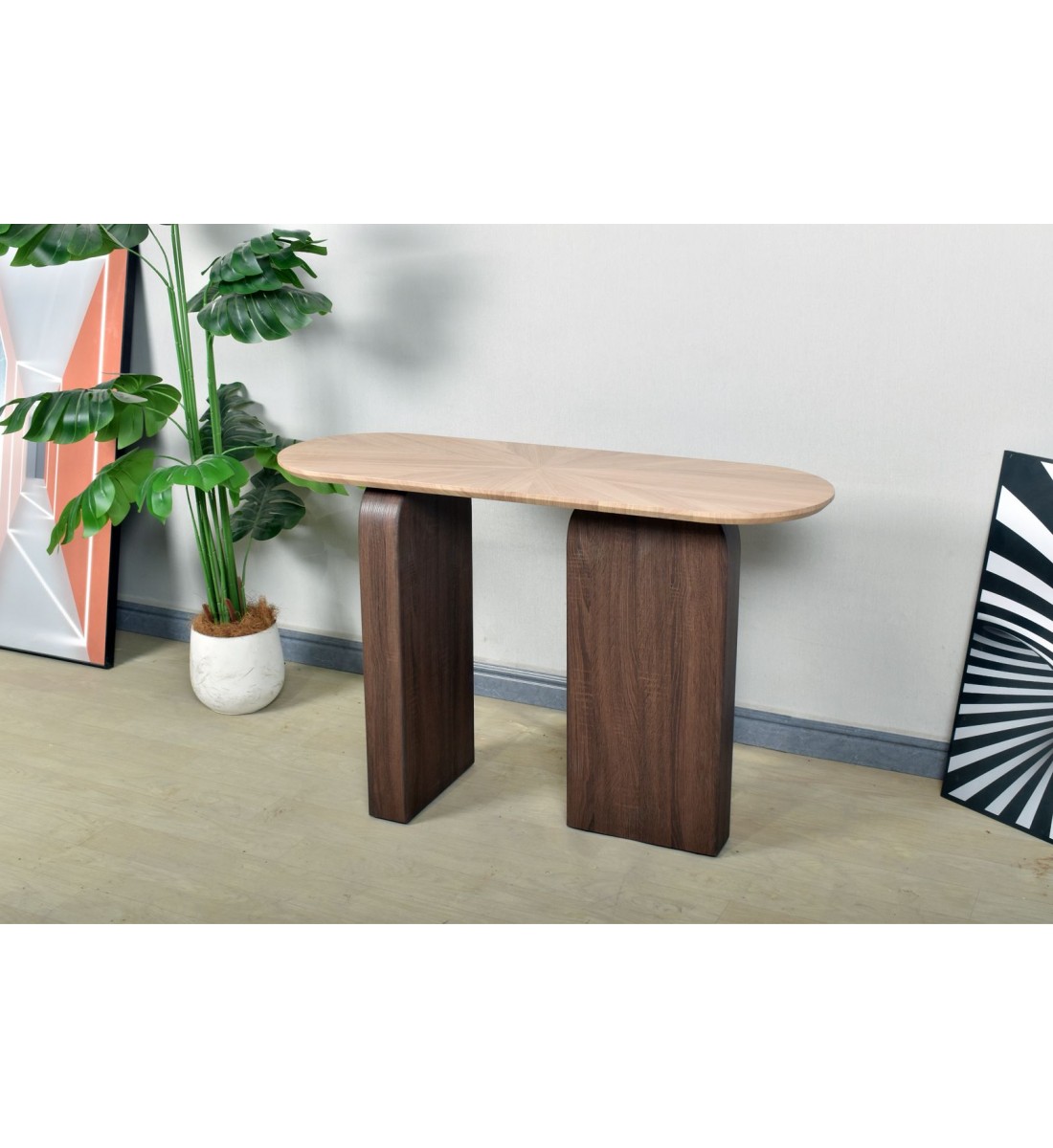 طاولة مدخل او  كونسول بتصميم عصري كلاسيك مقاس 120*40*80 سم 