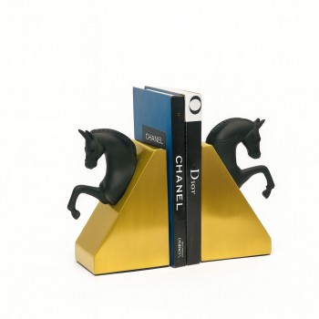 A modern decorative sculpture with an interlocking design of swirling circular rings, measuring 30x9x5 cm.