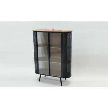  دولاب بوفيه أنيق وعصري  المقاس: 110×40×143 سم