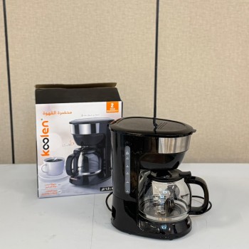 استمتع بقهوتك الطازجة كل صباح مع محضرة القهوة الأنيقة من Koolen ☕️1.5لتر