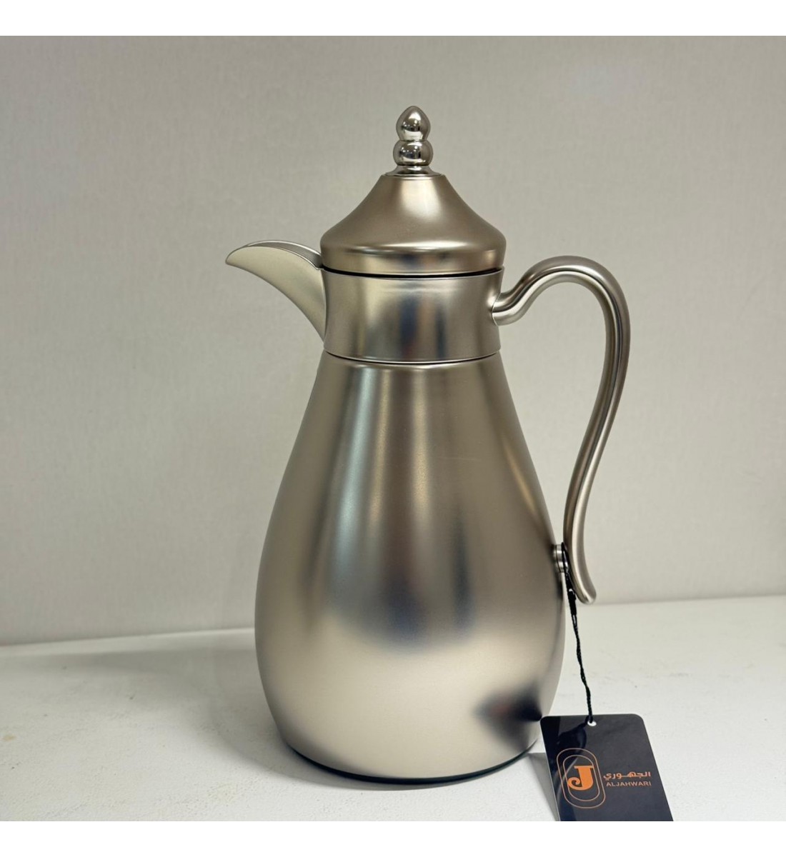 ترمس قمر استيل *فضي مطفي زجاج 1لتر ترمس قمر استيل *فضي مطفي زجاج 1لتر