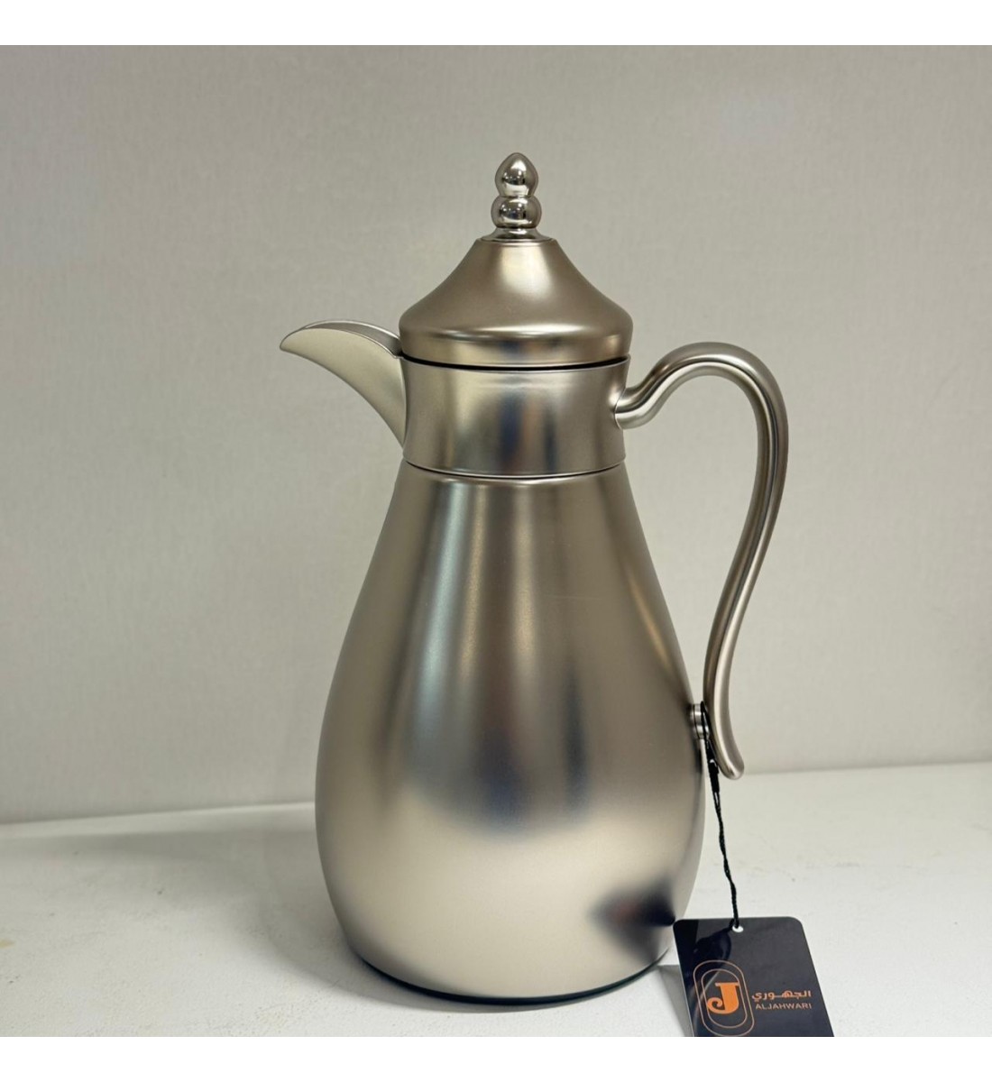 ترمس قمر استيل *فضي مطفي زجاج 1لتر ترمس قمر استيل *فضي مطفي زجاج 1لتر