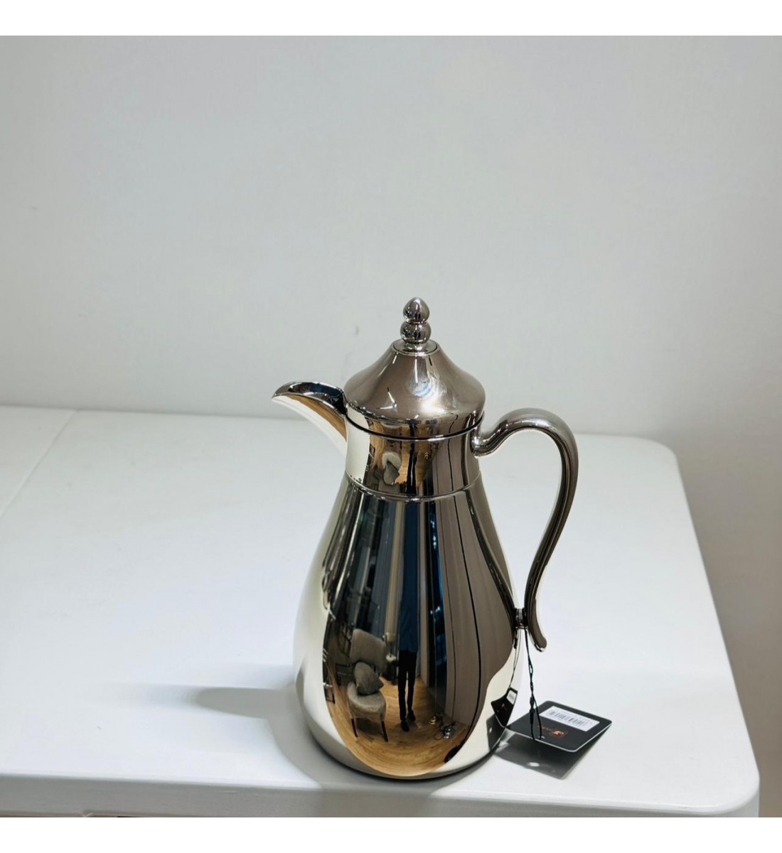 ترمس قمر استيل *فضي نيكل زجاج 1لتر ترمس قمر استيل *فضي نيكل زجاج 1لتر