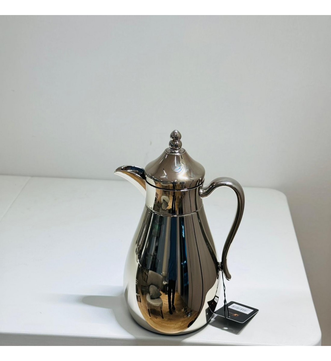 ترمس قمر استيل *فضي نيكل زجاج 1لتر ترمس قمر استيل *فضي نيكل زجاج 1لتر