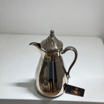 ترمس قمر استيل *فضي نيكل زجاج700ملي