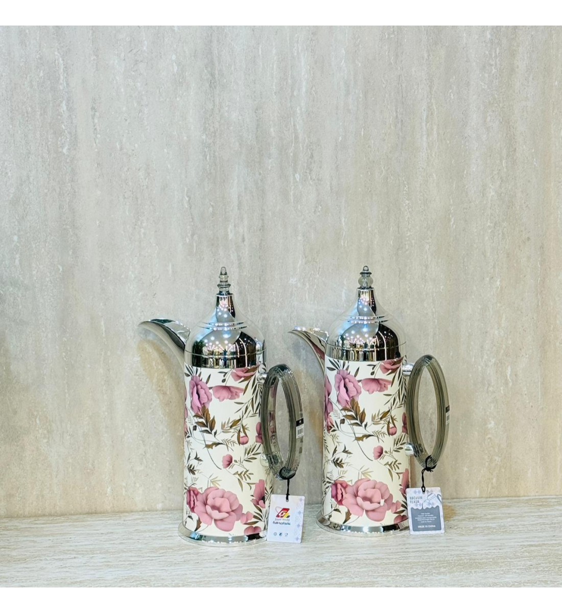 طقم ترمس بتصميم عصري فاخر 2قطع 