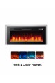 دفاية ديكور كهربائية بالريموت كنترول وتحكم بدرجة الحرارة ترموستاتي وتأثير اللهب 4 ألوان قوة 1800 واط DLC-36340 دفاية ديكور كهربائية بالريموت كنترول وتحكم بدرجة الحرارة ترموستاتي وتأثير اللهب 4 ألوان قوة 1800 واط DLC-36340
