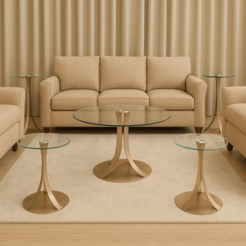 طقم طاولات قهوة وشاهي 5قطعة