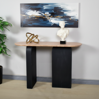 طاولة مدخل او  كونسول بتصميم عصري كلاسيك مقاس 120*40*80 سم 