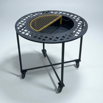 منقل فحم بكفارت  مقاس 60×60سم 