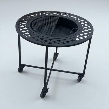 منقل فحم بكفارت  مقاس 60×60سم 