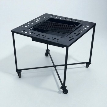 منقل فحم بكفارت  مقاس 60×60سم 