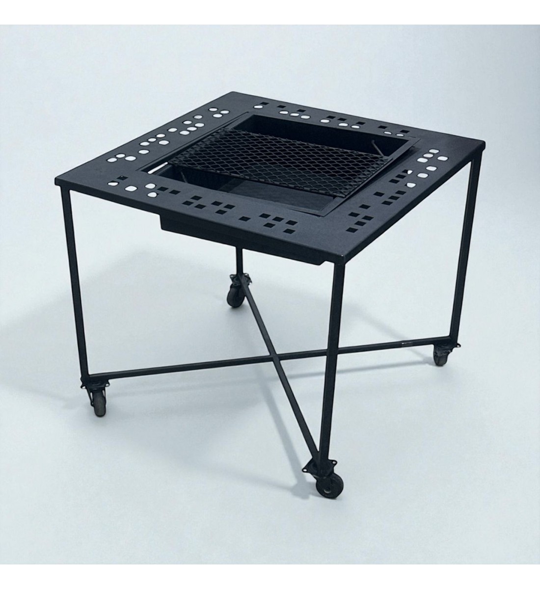 منقل فحم بكفارت  مقاس 60×60سم 