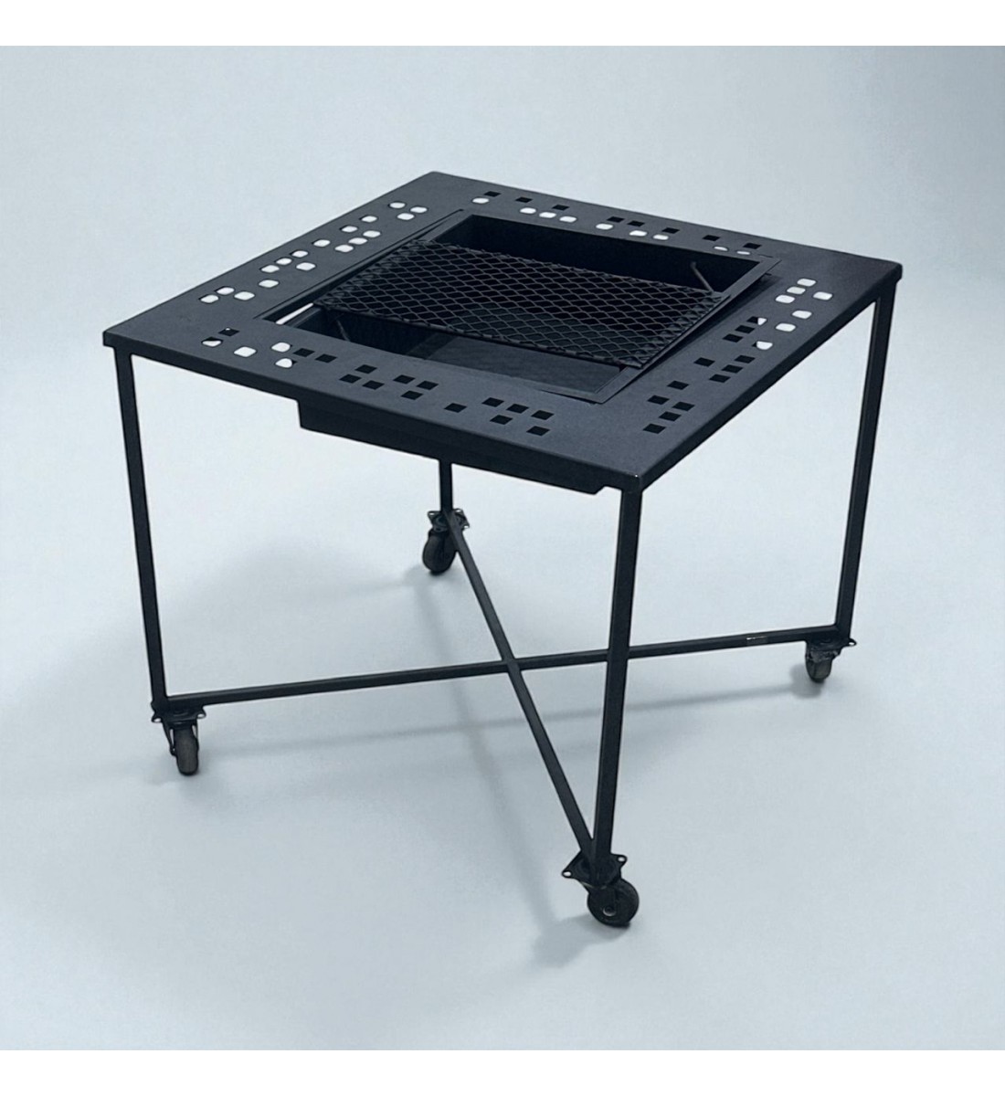 منقل فحم بكفارت  مقاس 60×60سم 