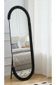 مرآة أرضية أنيقة بتصميم عصري فريد، مراية بوكلية اسود 160×60سم مرآة أرضية أنيقة بتصميم عصري فريد، مراية بوكلية اسود 160×60سم
