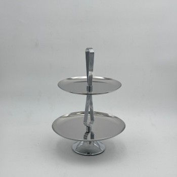 صحن تقديم أنيق بتصميم عصري يجمع بين البساطة والفخامة.36×24×24سم 