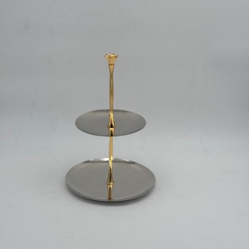 صحن تقديم أنيق بتصميم عصري يجمع بين البساطة والفخامة.30×20×20سم 