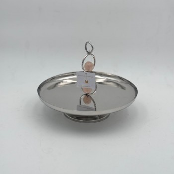 صحن تقديم أنيق بتصميم عصري يجمع بين البساطة والفخامة.26×26×22سم 