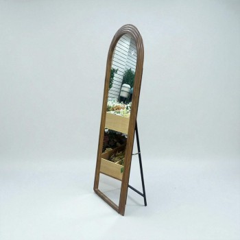 مرآة أرضية أنيقة بتصميم عصري فريد، مراية خشبية 180×70سم 
