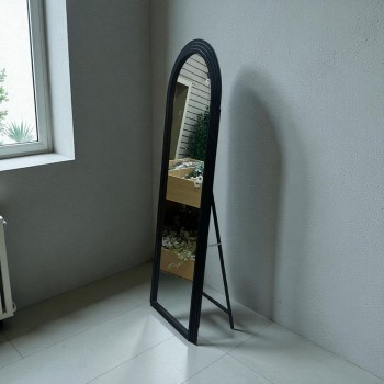 مرآة أرضية أنيقة بتصميم عصري فريد، مراية خشبية 180×70سم 