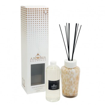فواحه عطرية مع عيدان زجاج 1000مل برائحه ROSE & PATCHOULI REED DIFFUSER