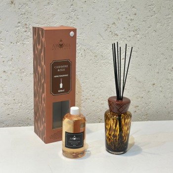 فواحه عطرية مع عيدان زجاج 500مل برائحه ( MIRACK) HOME FRAGRANCE