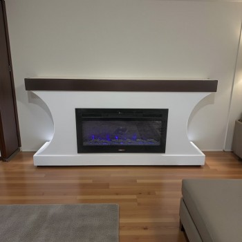 طاولة بلازما دفاية ديكور  تصميم عصري 160×40×80سم 