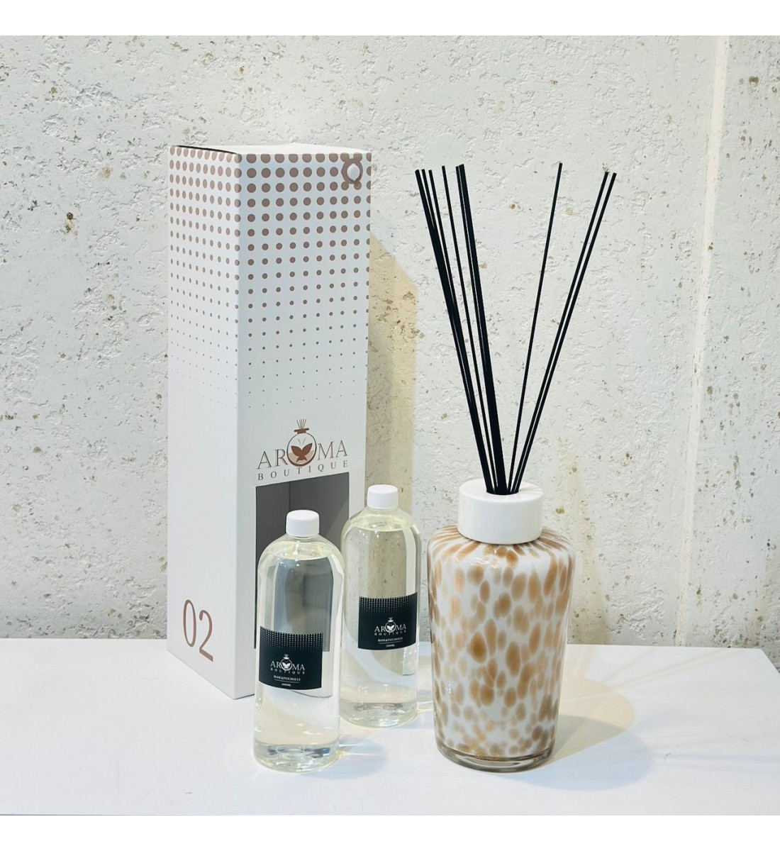 فواحه عطرية مع عيدان زجاج 2000مل   