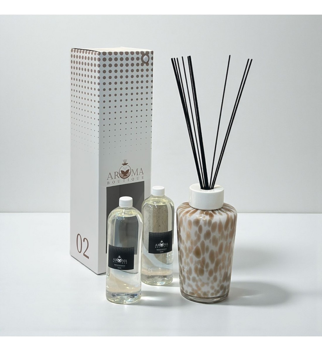 فواحه عطرية مع عيدان زجاج 2000مل   