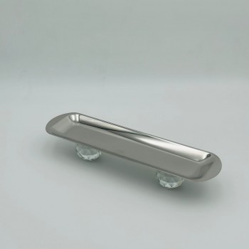 صحن تقديم أنيق بتصميم عصري يجمع بين البساطة والفخامة 32×9×6سم 