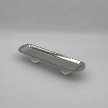 صحن تقديم أنيق بتصميم عصري يجمع بين البساطة والفخامة 32×9×6سم 