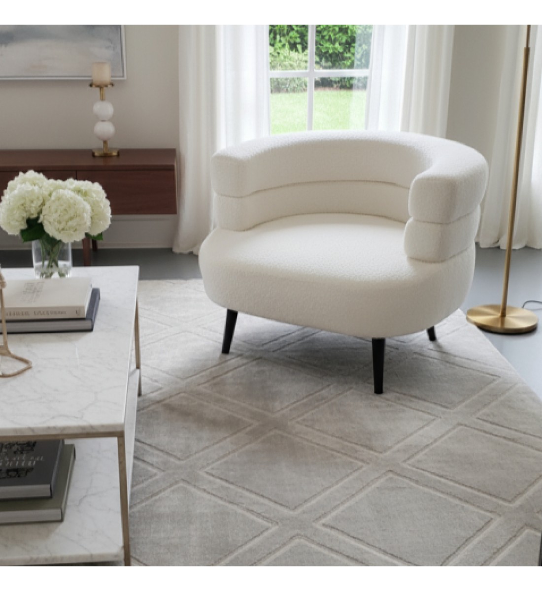 كرسي المشاهير -بوكلية أنيق وعصري ــ ابيض كرسي المشاهير -بوكلية أنيق وعصري ــ ابيض