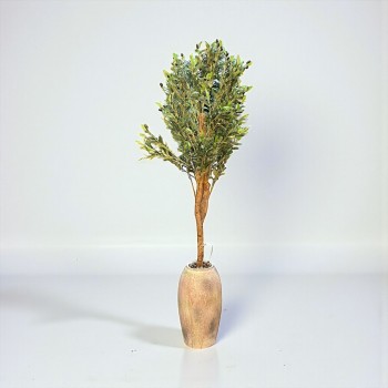 شجرة  بمركن صناعية طويلة مزهرة زيتون 180متر