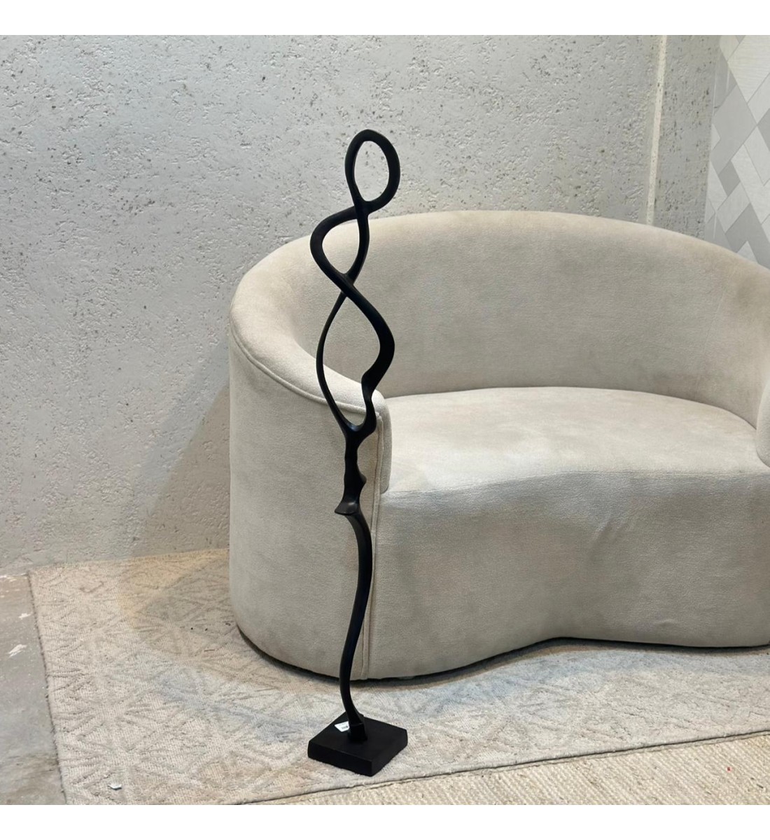 قطعة ديكور - لولو معدني 120×14×14سم قطعة ديكور - لولو معدني 120×14×14سم