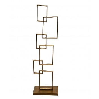 قطعة ديكور - لولو معدني 110×32×16سم 