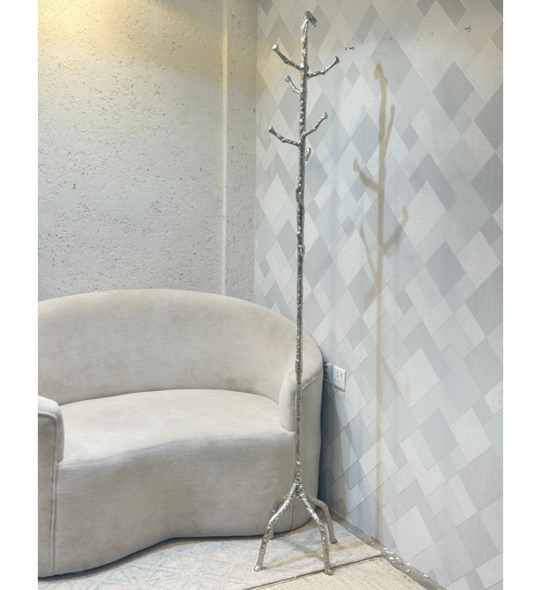 علاقة ملابس استاند ستيل فضي2سم علاقة ملابس استاند ستيل فضي2سم