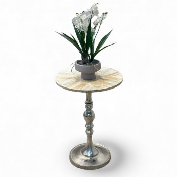 طاولة بسطح من الرخام الأصلي - روما من كافون40×40×56سم