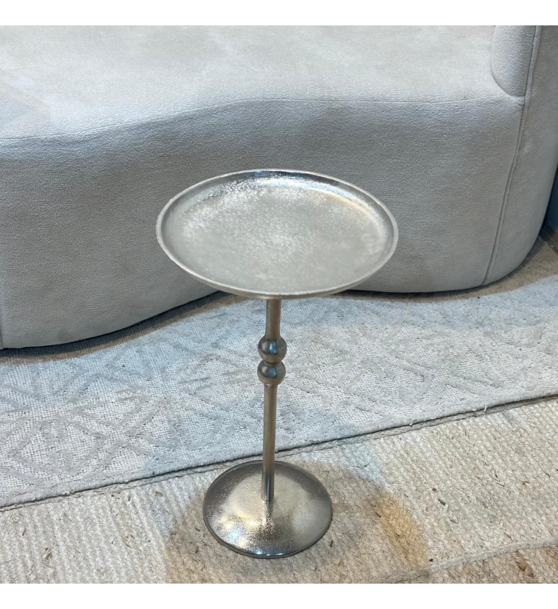 طاولة جانبية ألومنيوم من چازمين 30×30×51سم 