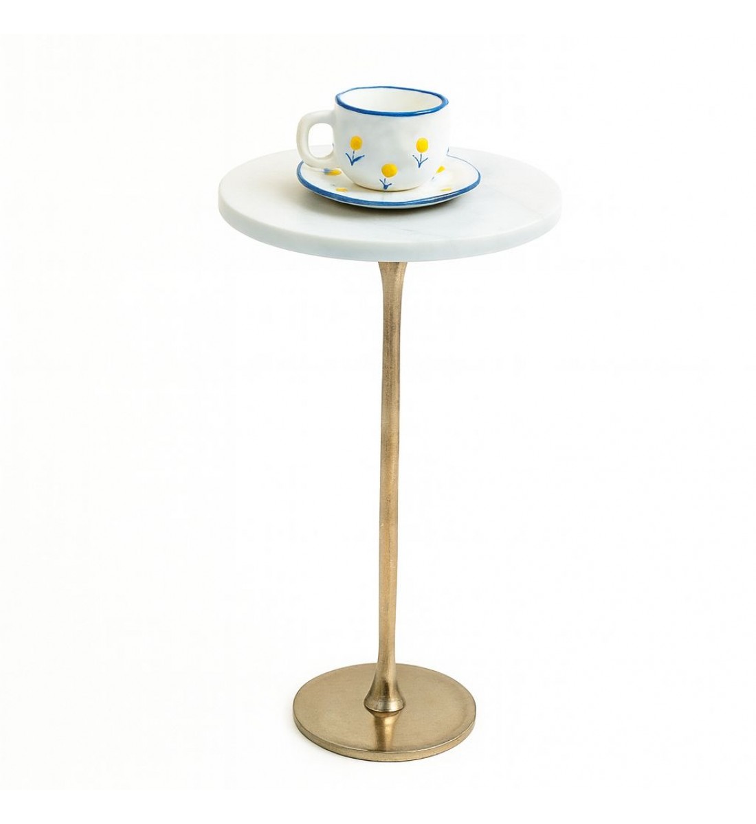 طاولة زينة بسطح رخام من لايف ستايل 30×30×59سم طاولة زينة بسطح رخام من لايف ستايل 30×30×59سم