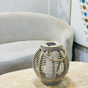 فانوس ديكوري أنيق بتصميم عصري مستوحى من الطابع الطبيعي 34×17×17سم 