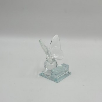  حامل ورق أنيق بتصميم فاخر مصنوع من كريستال شفاف عالي الجودة 