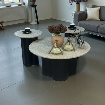 طقم طاولة مع 2 خدمة