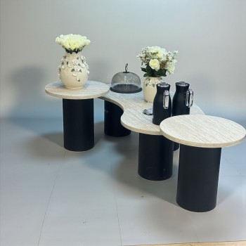 طقم طاولة مع 2 خدمة