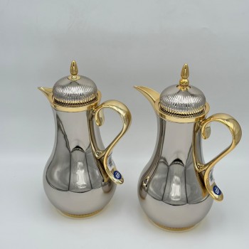 طقم  ترمس  شاي وقهوة أنيق يجمع بين التصميم العصري والانيق 